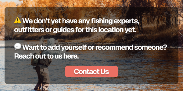 Recommended fishing experts, outfitters & guides