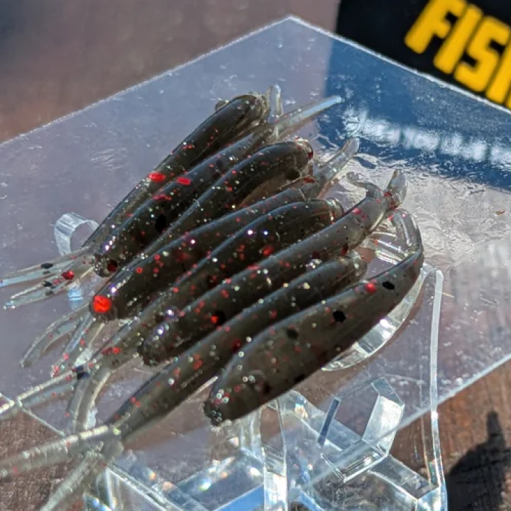 Fish Thugs - Smoke Red Flake (Medium)