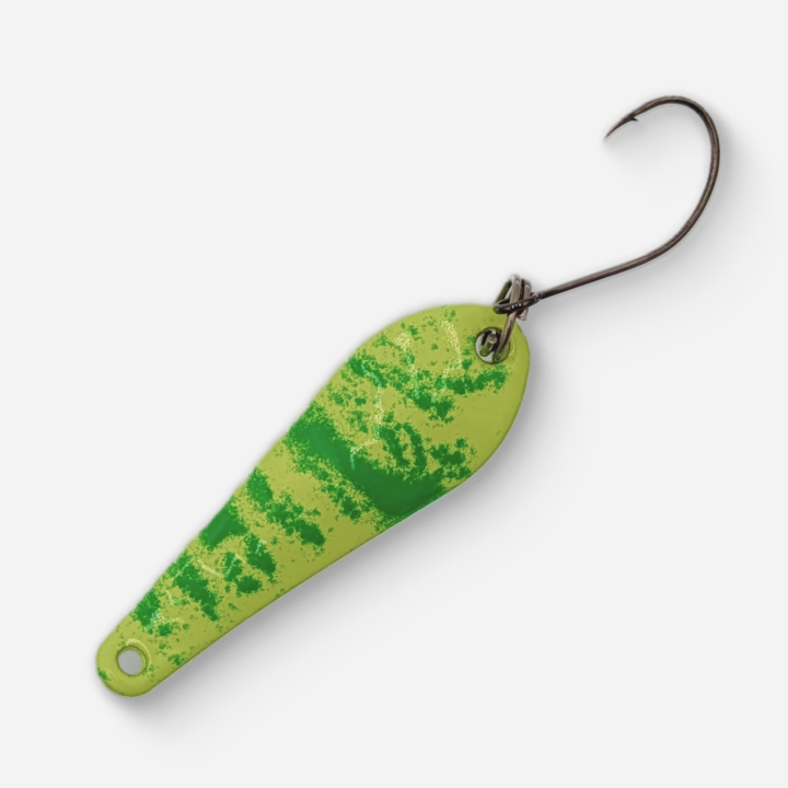 Dancin Fish Baits - Lemon Shock (4g) Trout Spoon (Standard)