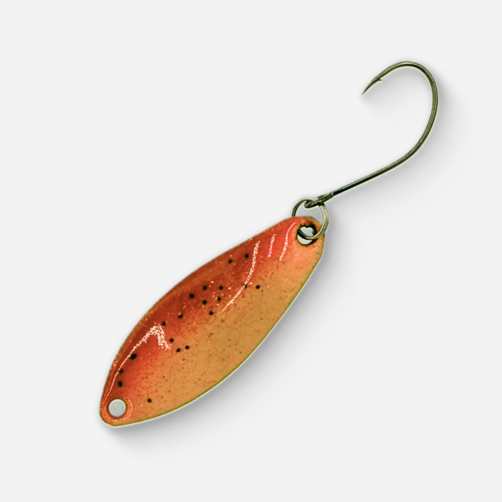 Dancin Fish Baits - Spicy Mango (2.5g) Trout Spoon (Football)