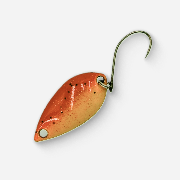 Dancin Fish Baits - Spicy Mango (2.5g) Trout Spoon (Teardrop)