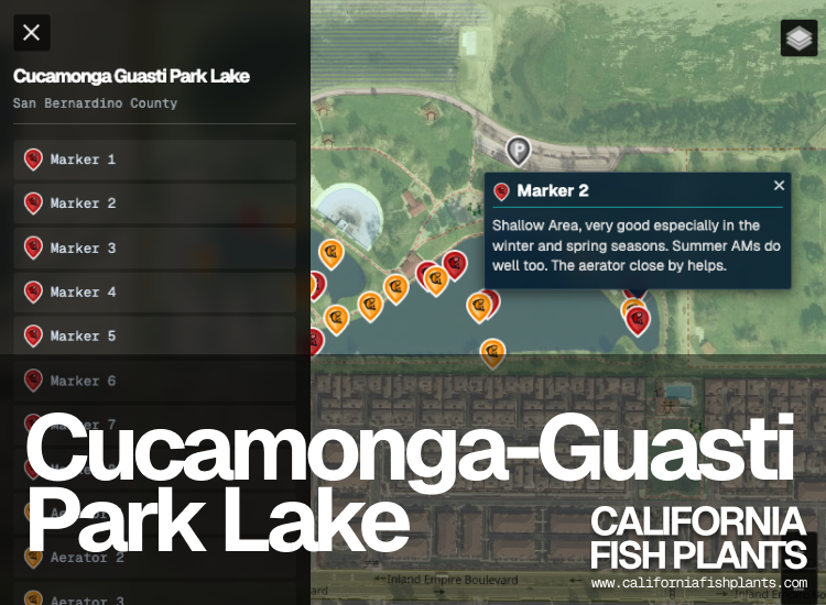 Cucamonga Guasti Park Lake